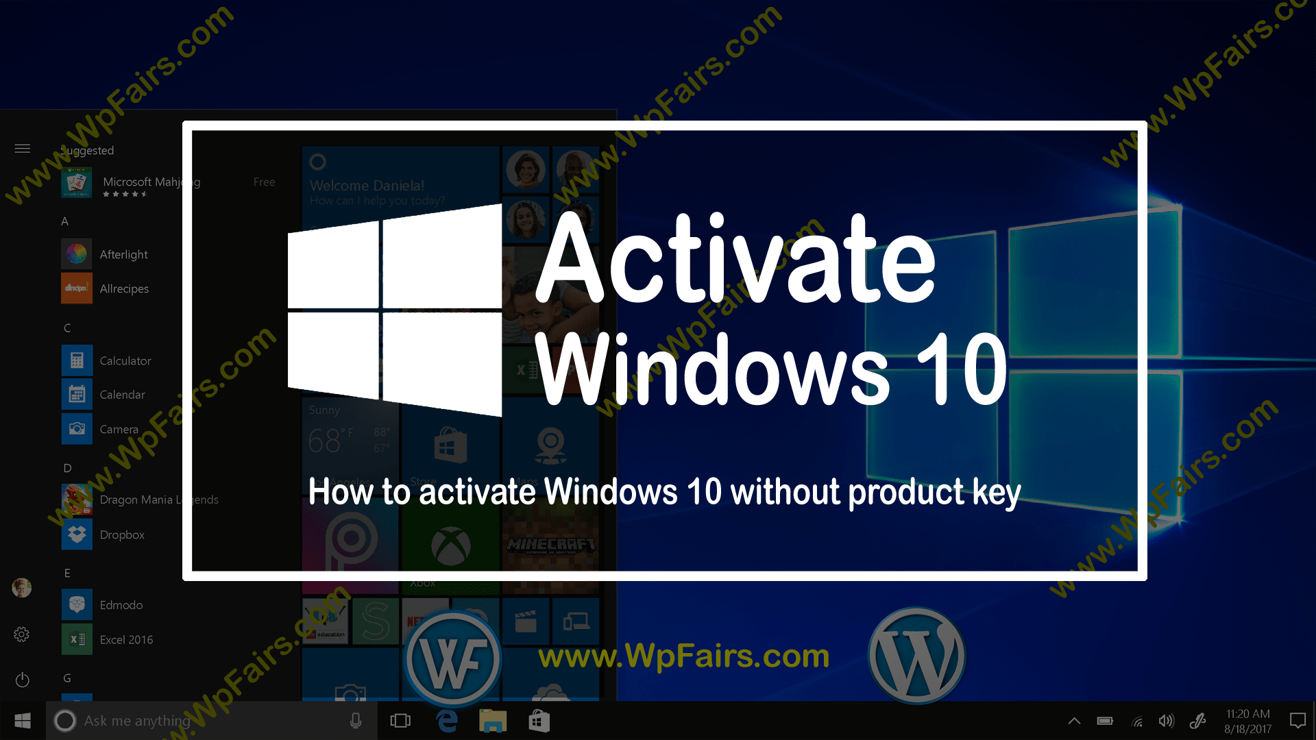 How to activate Windows 10 without product key - wpFairs