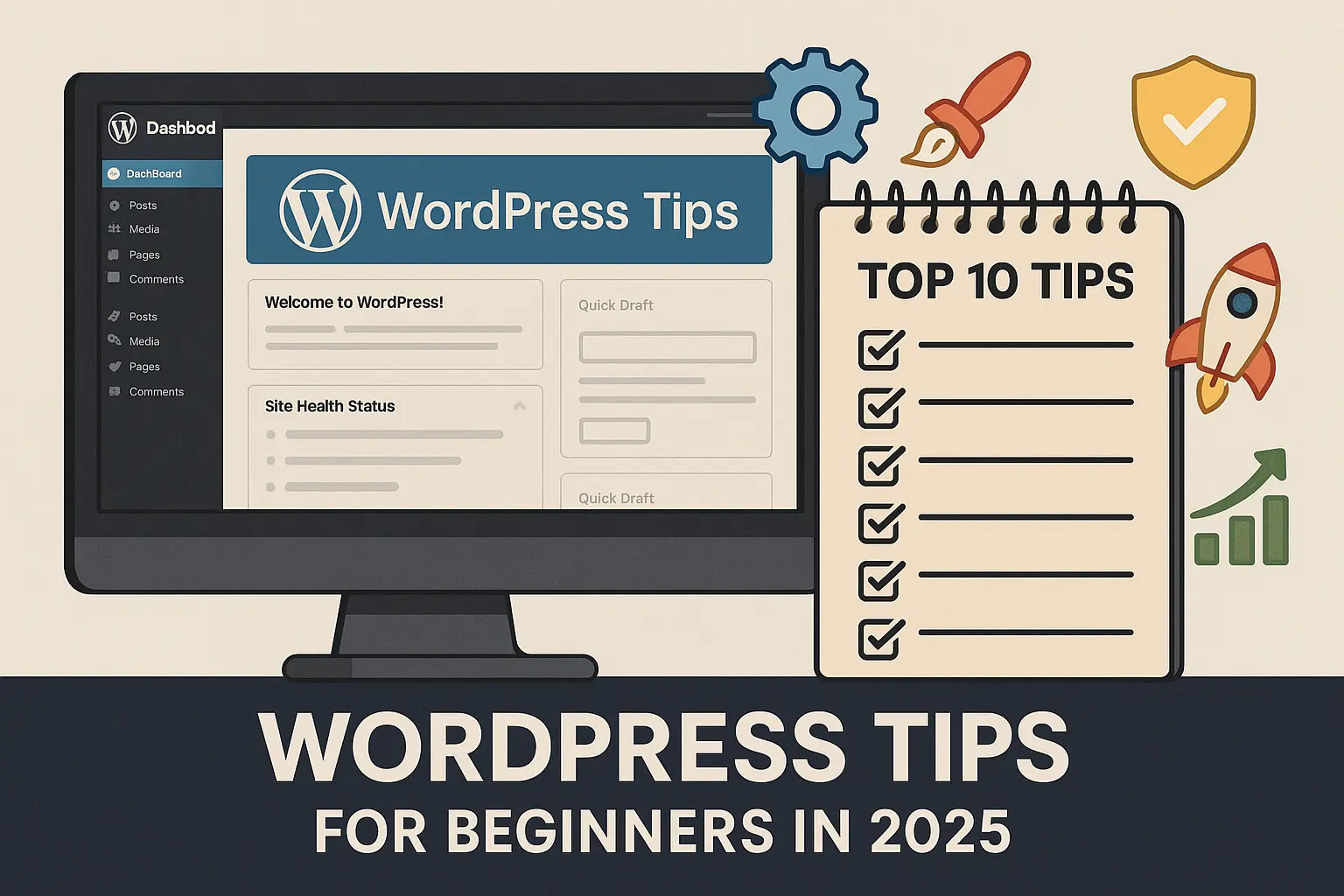10 Essential WordPress Tips for Beginners in 2025